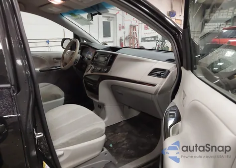 2014 Toyota Sienna L V6 7 Passenger from USA, damaged, VIN 5TDZK3DC9ES482561